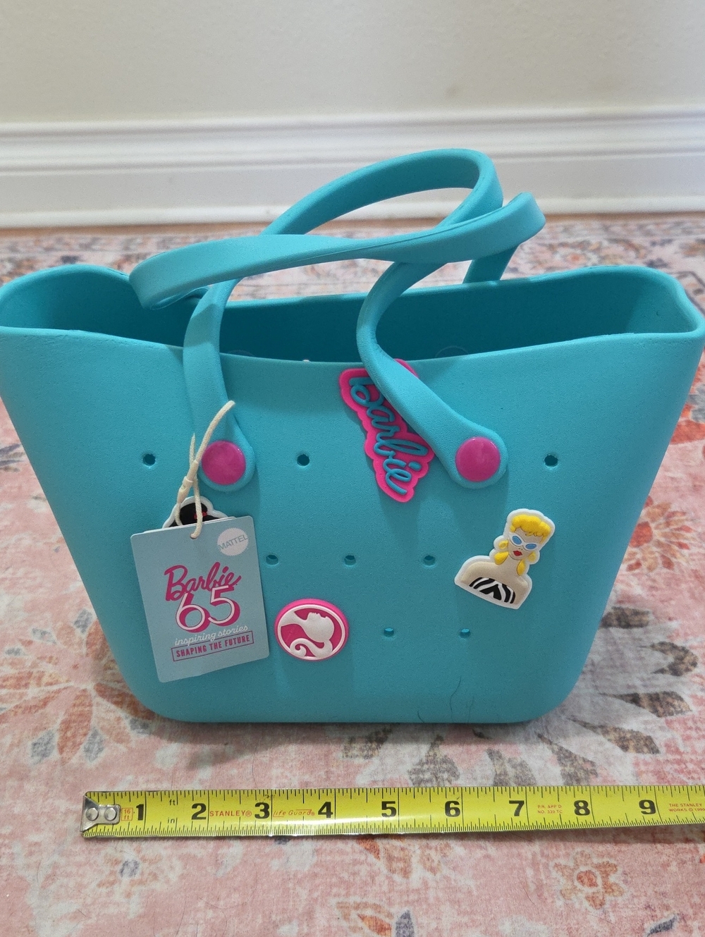 NWT Miniso Barbie Rubber Bag